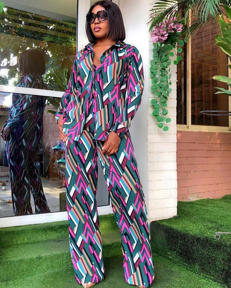 Busy woman fall 2 piece
