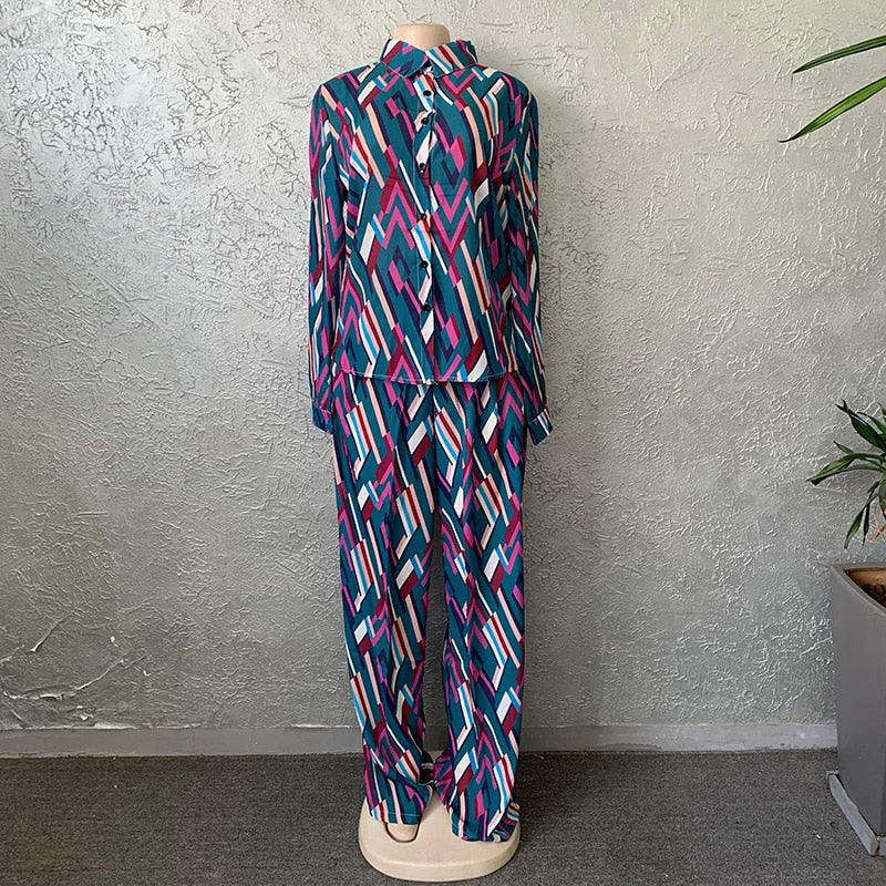 Busy woman fall 2 piece