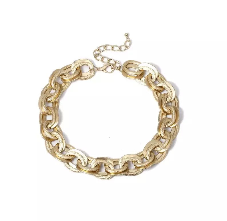Chunky Double Link Choker
