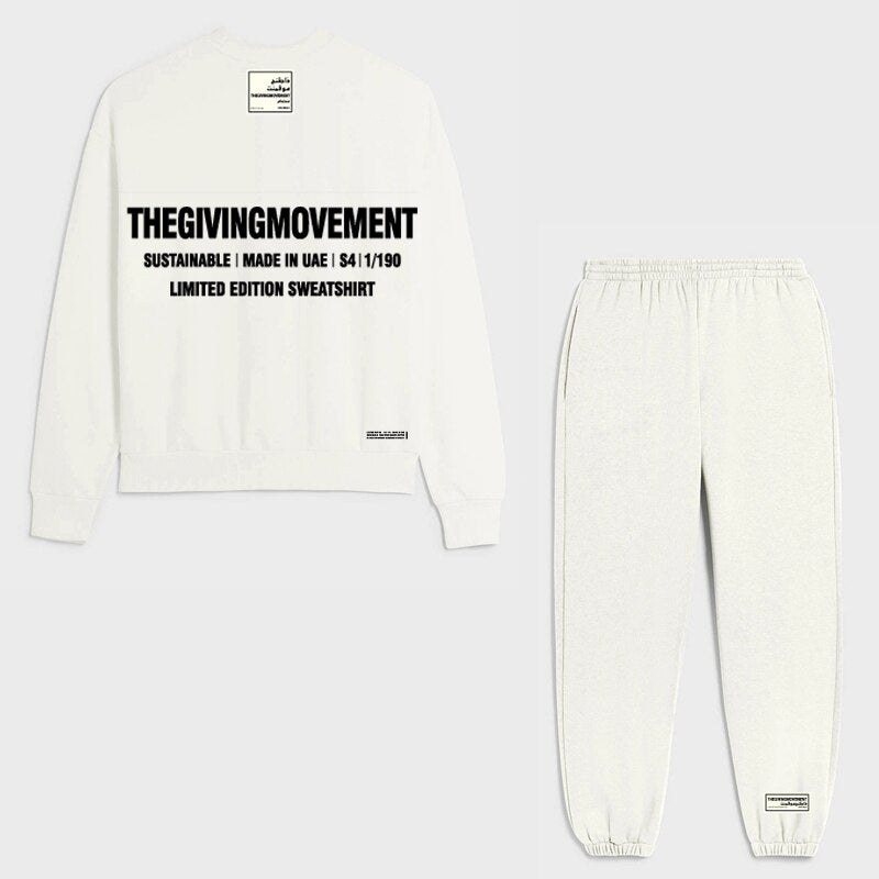 TGM Lightweight Sweatsuit Set for Women Two Piece Outfits Hoodies Sweatshirt and Sweatpant Jogger Tracksuit Unisex Clothing